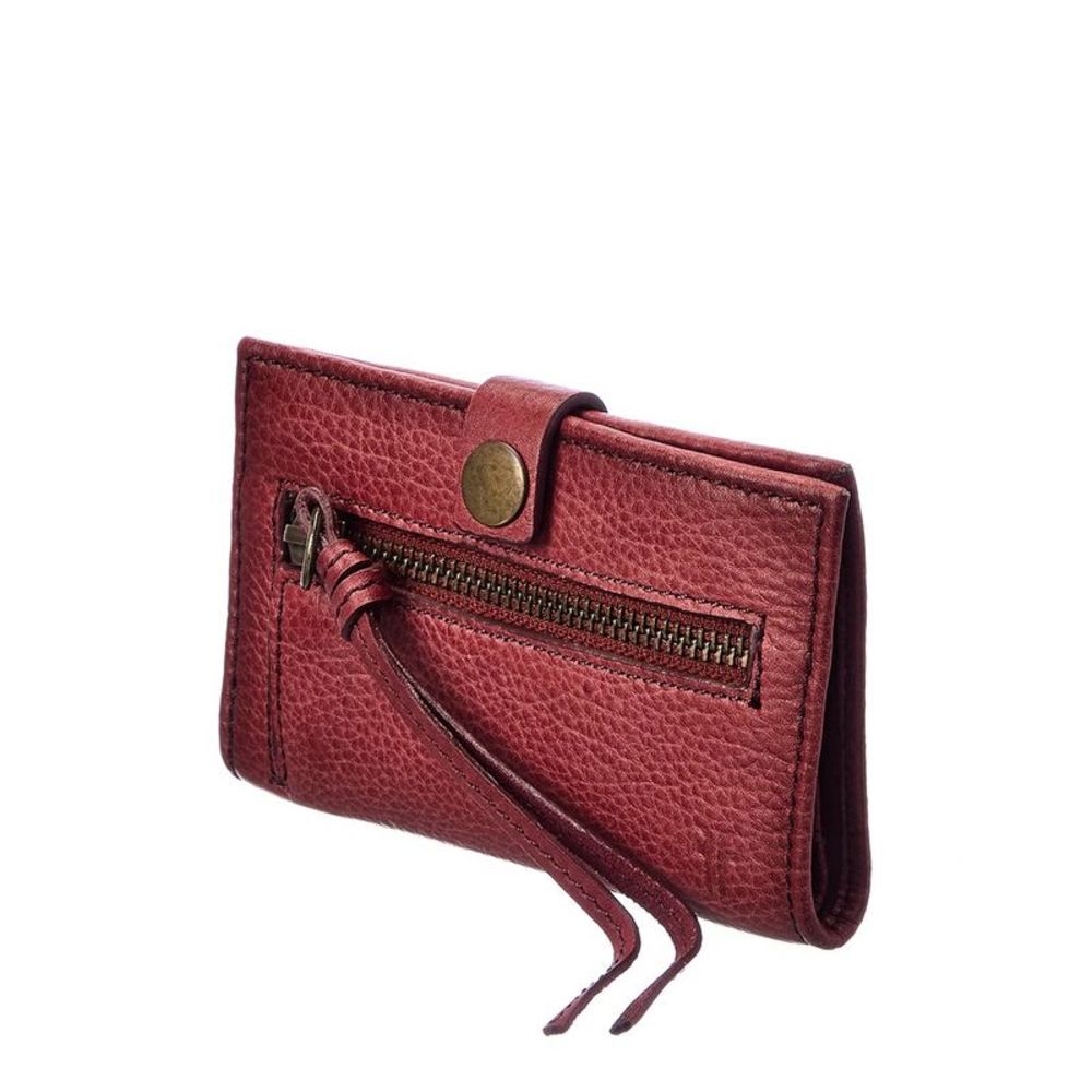 Frye Alessi Studded Small Leather Wallet, Red - Picture 2 of 4